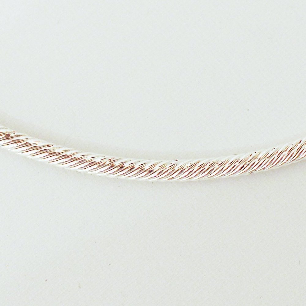 Joan Rivers Twisted Cable Hardwire Necklace View 2